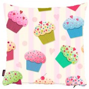 Cupcake Yastık Kılıfı